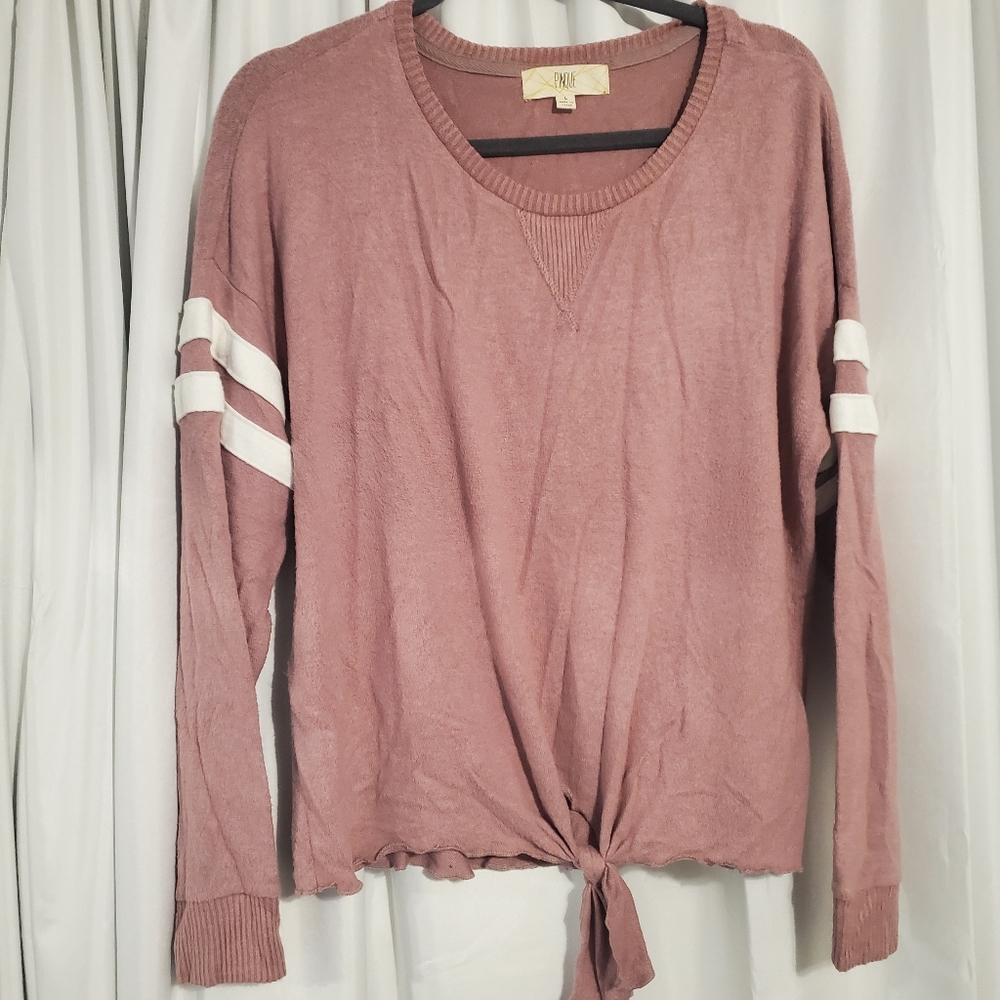 Tie front top